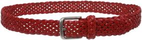 img 1 attached to Braided Woven Leather Accessories: Stylish Women's Belts and More