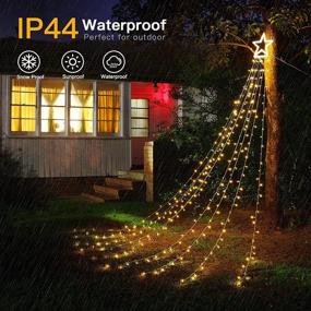 img 1 attached to Christmas Decoration Lighting Waterfall Outdoor