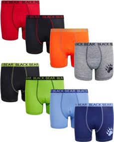 img 4 attached to 🐻 Activated Active: Boys' Clothing - Black Bear Performance Dry Fit Compression