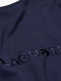 img 1 attached to Lacoste Sleeve Graphic Sweatshirt Sinople