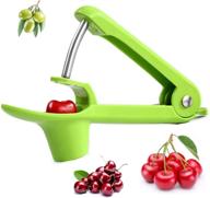 🍒 efficient portable cherry pitter tool: multipurpose fruit corer and remover for cherries and olives logo