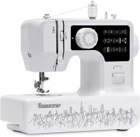 img 4 attached to 🧵 Bosszer Mini Sewing Machine: Easy-to-Use Portable Household Small Sewing Machine for Beginners and Kids in White