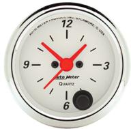 auto meter 1385 arctic white logo