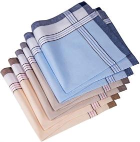 img 2 attached to 🎀 Timeless Elegance: Cotton Hankies with Classic Design