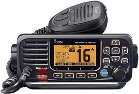 img 1 attached to 📻 Icom M330-11 VHF Radio Black Fixed Mount