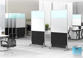 img 2 attached to Divider Stand，Privacy Aluminum Partition Movable
