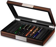 lifomenz co wood pen display box - organize and showcase your pen collection with style logo