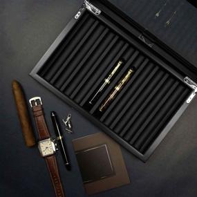 img 2 attached to Lifomenz Co Wood Pen Display Box - Organize and Showcase Your Pen Collection with Style