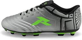 img 4 attached to Step Up Your Game with RUNIC Soccer Cleats: Men's Athletic Shoes with Customizable Outsoles