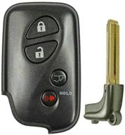 🔑 smart proximity remote fob with key blade and keyless entry replacement for hyq14acx gne logo