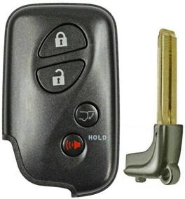 img 2 attached to 🔑 Smart Proximity Remote Fob with Key Blade and Keyless Entry Replacement for HYQ14ACX GNE