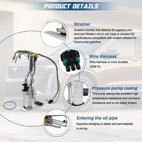 img 3 attached to 🔧 High-Performance Fuel Pump Module Assembly E3621S - Perfect fit for 1988-1995 GMC C1500 C2500 C3500 K1500 K2500 K3500 and AP3621S