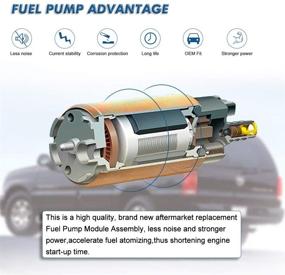 img 1 attached to 🔧 High-Performance Fuel Pump Module Assembly E3621S - Perfect fit for 1988-1995 GMC C1500 C2500 C3500 K1500 K2500 K3500 and AP3621S