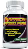 🔥 african mango fire - advanced fat burning complex with african mango and garcinia cambogia. natural diet pills for rapid weight loss - 60 capsules logo