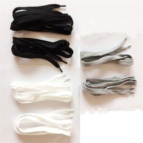 img 3 attached to 🧵 Kawaii Easy Crafting: 14mm X 51" Hoodie Drawstrings - High-Quality Replacement Cotton Flat Cord String for Sweatpants, Sweatshirts, Jackets, Coats, Shorts, Pants, Trunks, Shoes, Sneakers