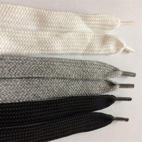 img 1 attached to 🧵 Kawaii Easy Crafting: 14mm X 51" Hoodie Drawstrings - High-Quality Replacement Cotton Flat Cord String for Sweatpants, Sweatshirts, Jackets, Coats, Shorts, Pants, Trunks, Shoes, Sneakers