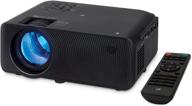 📽️ gpx mini projector: bluetooth, usb and sd media ports, remote included (pj609b) logo