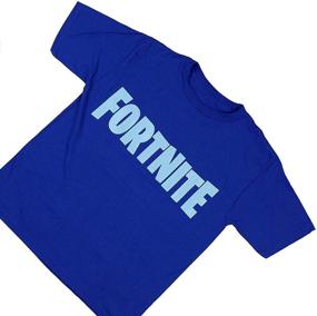 img 1 attached to Футболка с игровым рисунком Fortnite для мальчиков - верхняя одежда и футболки для мальчиков