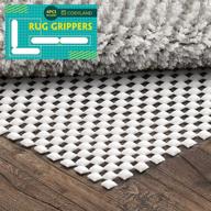 🔒 enhance your flooring with cosyland non slip rug pad 8x10' | 4pc rug grippers included | ultimate protection and comfort for area rugs and hardwood floors logo