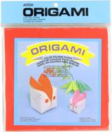 🎨 aitoh og-5 origami paper: 7x7 inches, 100-pack - explore the art of paper folding! logo