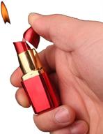 женская зажигалка пластиковая губная помада без логотип