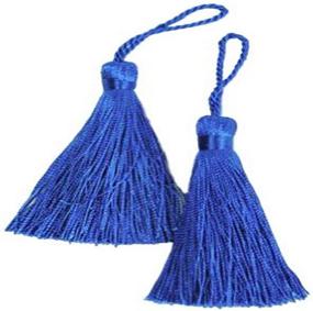 img 1 attached to Expo Fiber Tassel Royal Blue