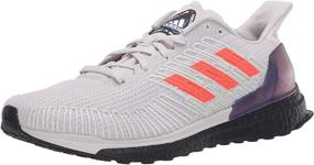 img 4 attached to 👟 Men's Adidas Boost Running Shoes in Black Solar