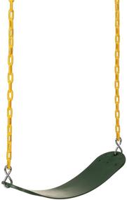 img 3 attached to 🥇 High-Quality Replacement Swing Seats with 66" Coated Swing Chains and Snap Hooks - Perfect for Kids and Adults - Playground Swing Set Accessories by Eastern Jungle Gym