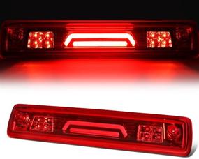 img 3 attached to DNA Motoring 3BL-COLO15-3D-LED-RD Red Lens 3D LED 3Rd Tail Brake Light [For 15-18 Chevy Colorado/GMC Canyon]