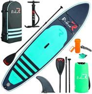 🏄 rokia r inflatable stand up paddleboard 11' (6" thick) - high-quality sup ideal for all skill levels logo