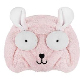 img 3 attached to 🐰 Adorable Cartoon Rabbit Hair Drying Towel for Kids Girls: Ultra Absorbent Coral Velvet Children Dry Hair Hat, Fast Drying Bath Towel Wrap - Perfect Gift for Bathing, Spa, Swimming