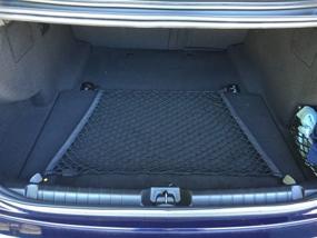 img 1 attached to 🔗 Enhanced Floor Style Trunk Cargo Net for Maserati Ghibli 2014-2019 by TrunkNets Inc.