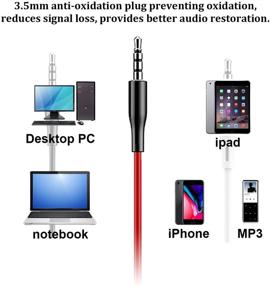 img 1 attached to Microphone，Noise Headphones，High Definition，Compatible Smartphones Gaming，Fits