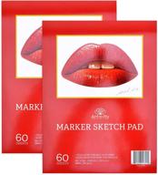 optimized for seo: art-n-fly 9x12 sketchpad with bleedproof sheets - 120 sheets total, 2 pack logo