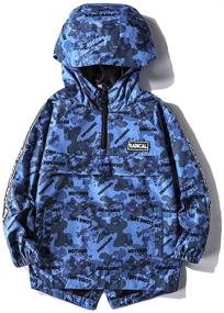 img 4 attached to 🧥 SNOW DREAMS Boys Lightweight Jacket: Water Resistant Windbreaker for Spring and Fall