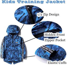 img 2 attached to 🧥 SNOW DREAMS Boys Lightweight Jacket: Water Resistant Windbreaker for Spring and Fall