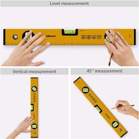 img 3 attached to 🔍 Efficiently Measure Angles with our 45 Degree Resistant Construction Carpenters