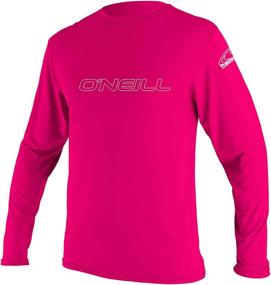 img 4 attached to O'Neill Youth Basic Skins Long 👕 Sleeve Sun Shirt with UPF 50+ Protection