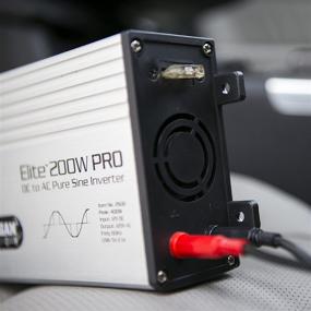 img 1 attached to ⚡️ Power up with Wagan EL2600 Elite Pro 200W Pure Sine Inverter!