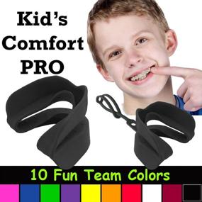 img 4 attached to 👶 Ultimate Protection for Kids: Comfort PRO Youth Double Sports Mouth Guard - Perfect for Braces or Without