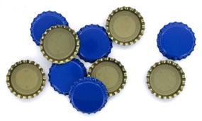 img 2 attached to 🍺 Strange Brew Blue Oxygen Barrier Crown Cap 144-Pack: Top Choice for Beer Bottle Preservation