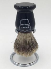 img 1 attached to 🪥 Chrome Shaving Brush Stand - Enhance Shave Brush Life with this Innovative Stand by Promoting Proper Drying with Bristles Facing Down