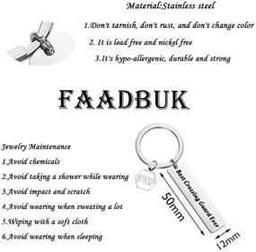 img 3 attached to FAADBUK Best Crossing Guard Keychain