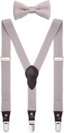 🦈 striped men's accessories: shark tooth suspender wedding logo