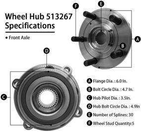 img 1 attached to MACEL 513267 Bearing Assembly 2009 2013