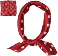 платок patiky neckerchief square pssj01, бордовый цвет логотип