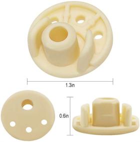 img 1 attached to 🔧 Primeswift 9709707 Mixer Bottom Rubber Foot (5 PK) - Replacement Parts for AP4326634, PS1488432 - Buy Now!
