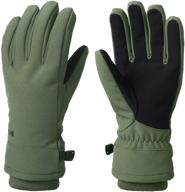 b forest touchscreen thermal resistant windproof men's gloves & mittens for enhanced accessory performance logo