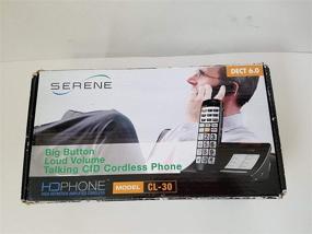 img 4 attached to 📞 Большая кнопка Serene Innovations с громким звуком и функцией TalkBack для совместимости с аппаратами слуховой помощи CID.