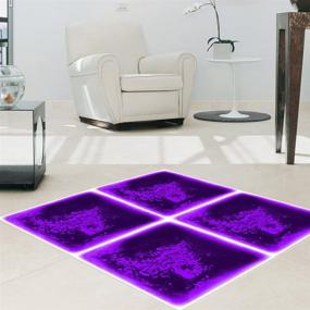 img 4 attached to Stunning Art3D Fancy Liquid Encased Purple: A Mesmerizing Decorative Masterpiece
